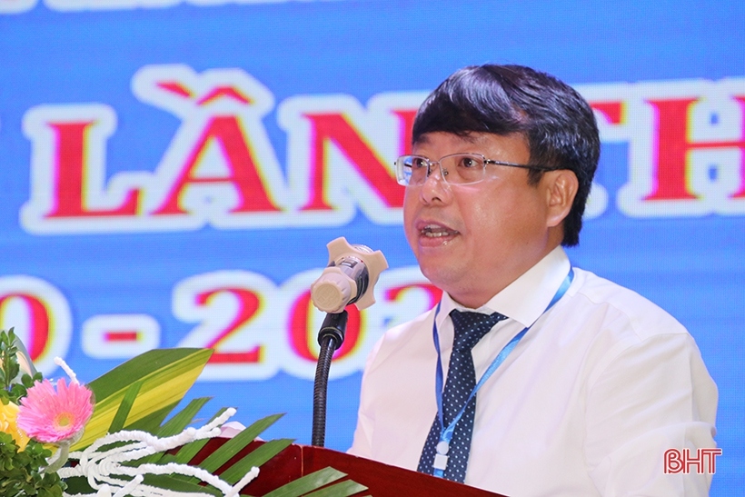 Ông Lê Đức Thắng được bầu giữ chức Chủ tịch Hiệp hội Doanh nghiệp Hà Tĩnh nhiệm kỳ 2020 - 2025